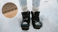 No aluminum foil and no heat packs: what to put in your shoes to keep your feet warm even at -20 degrees Celsius.