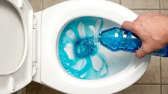 How a drop of dishwashing liquid in the toilet can have a surprisingly big effect