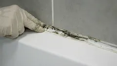 Has the grout in your bathroom turned black? We will advise you on how to properly replace the sealing material.