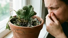 What to do if the soil in pots starts to smell