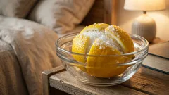 Lemon with salt on the bedside table: what are the benefits in winter?
